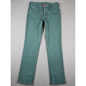 Edwin 503 Jerseys Jeans Pants Women's Medium (29x29) Slim Joggers Green‎